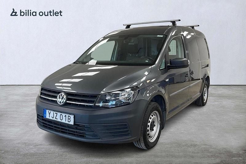 Grå Begagnad 2020 VW Caddy Maxi Minibuss | 189 000 kr (Bra pris) - Bild 1/4