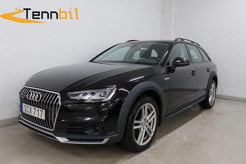 Svart Begagnad 2018 Audi A4 Allroad Comfort Kombi | 234 900 kr (Marknadspris) - Bild 1/4