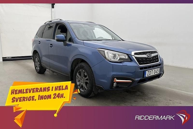Blå Begagnad 2017 Subaru Forester SUV | 259 900 kr (Marknadspris) - Bild 1/3