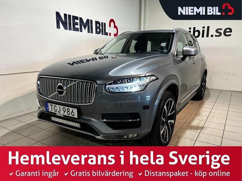 Grå Begagnad 2018 Volvo XC90 Inscription SUV | 429 900 kr (Superpris) - Bild 1/3