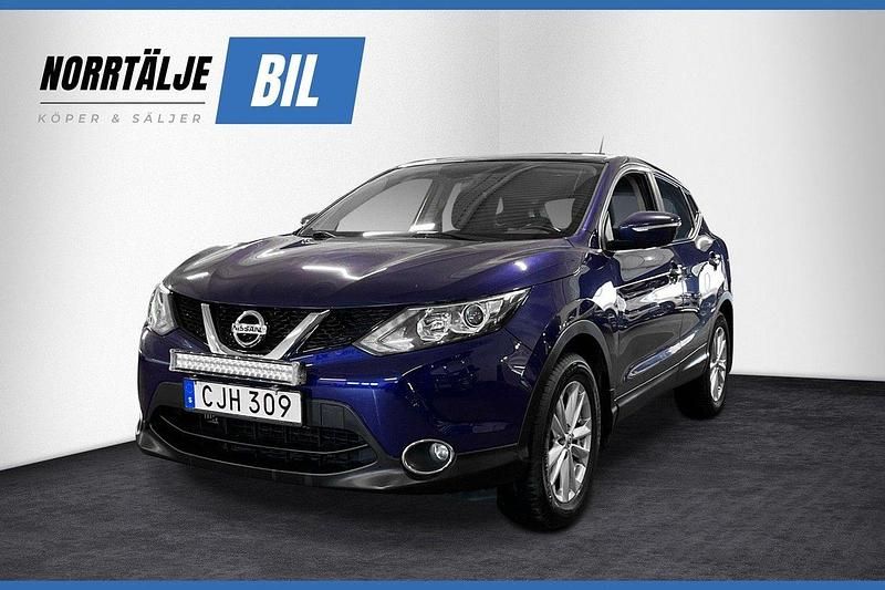 Blå Begagnad 2014 Nissan Qashqai SUV | 64 900 kr (Marknadspris) - Bild 1/4