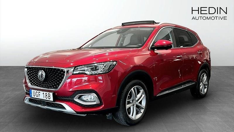 Röd (red) Begagnad 2021 MG EHS Luxury SUV | 219 900 kr (Marknadspris) - Bild 1/4
