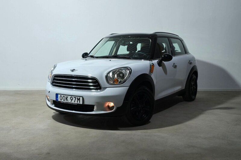 Vit Begagnad 2011 Mini Cooper Countryman SUV | 128 900 kr (Lite dyr) - Bild 1/3