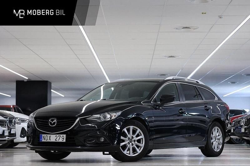 Svart Begagnad 2012 Mazda 6 Kombi | 109 900 kr (Marknadspris) - Bild 1/3