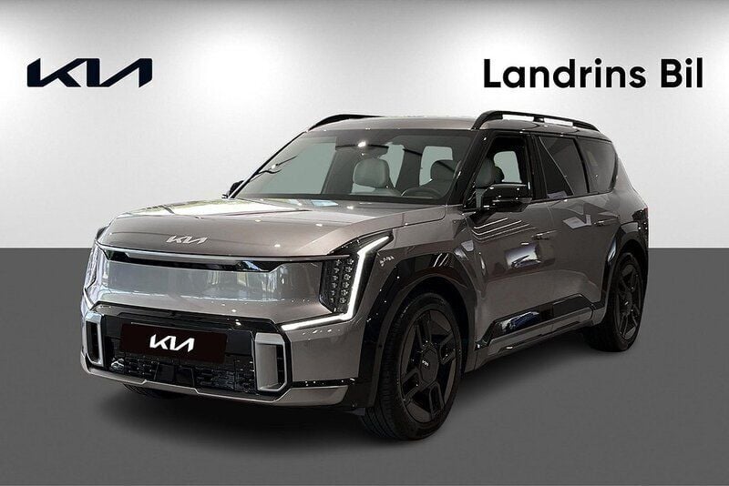 Grå Ny 2025 Kia EV9 GT-Line SUV | 877 900 kr (Marknadspris) - Bild 1/4