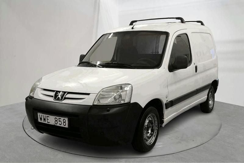 Vit Begagnad 2004 Peugeot Partner Van | 20 000 kr (Marknadspris) - Bild 1/4