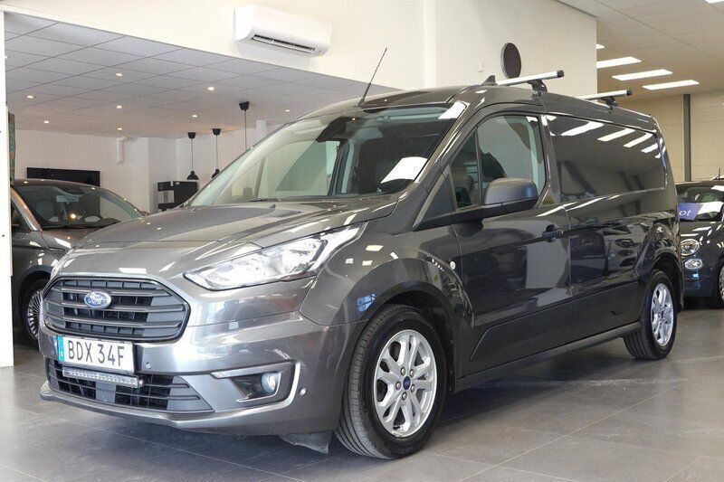 Grå Begagnad 2021 Ford Transit Van | 212 375 kr (Lite dyr) - Bild 1/4