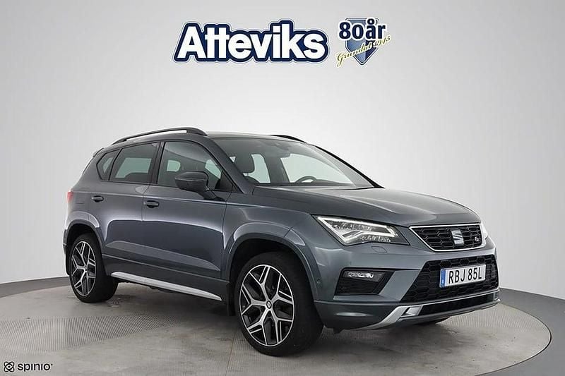 Grå Begagnad 2019 Seat Ateca FR SUV | 219 200 kr (Bra pris) - Bild 1/3