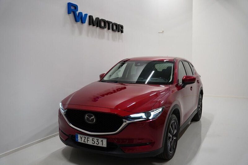 Röd Begagnad 2017 Mazda CX-5 SUV | 199 700 kr (Marknadspris) - Bild 1/4