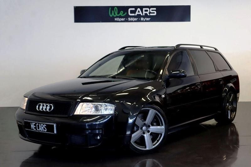 Svart Begagnad 2003 Audi RS6 Kombi | 319 900 kr - Bild 1/4