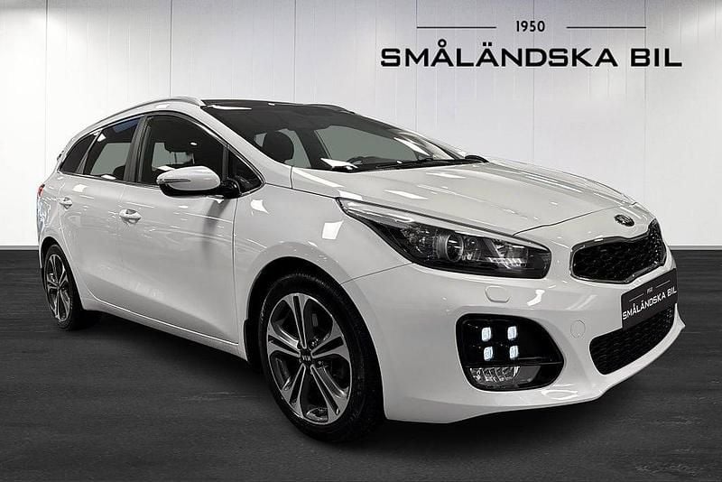 Begagnad Kia Ceed Sportswagon GT-Line 136 HK (100 kW) 2016 Vit Kombi