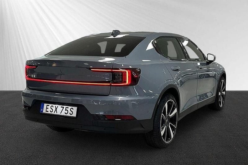 Begagnad Polestar 2 Pilot 309 kW (421 HK) 2020 Grå Halvkombi