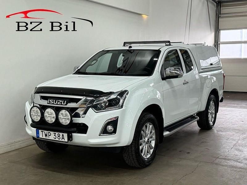 Vit Begagnad 2019 Isuzu D-Max Pickup | 349 900 kr (Bra pris) - Bild 1/4