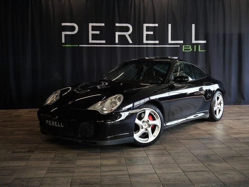 Svart Begagnad 2002 Porsche 911 Carrera 4S Sportkupé | 595 000 kr (Dyr) - Bild 1/4