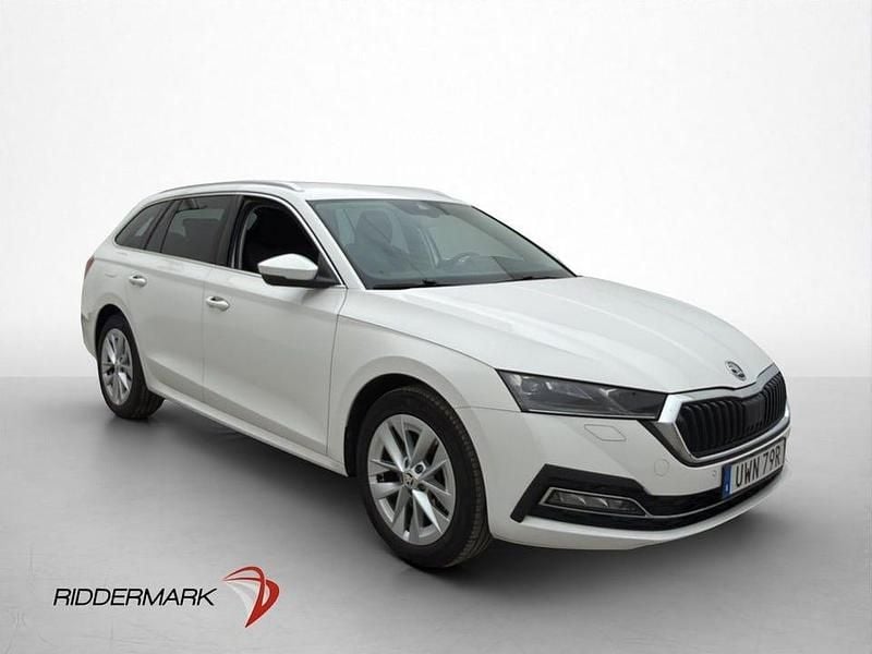 Begagnad Skoda Octavia Style 150 HK (110 kW) 2022 Vit Kombi