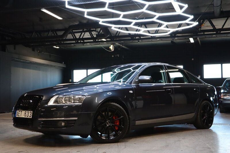 Mörkgrå (grå) Begagnad 2007 Audi A6 Comfort Sedan | 139 900 kr - Bild 1/4