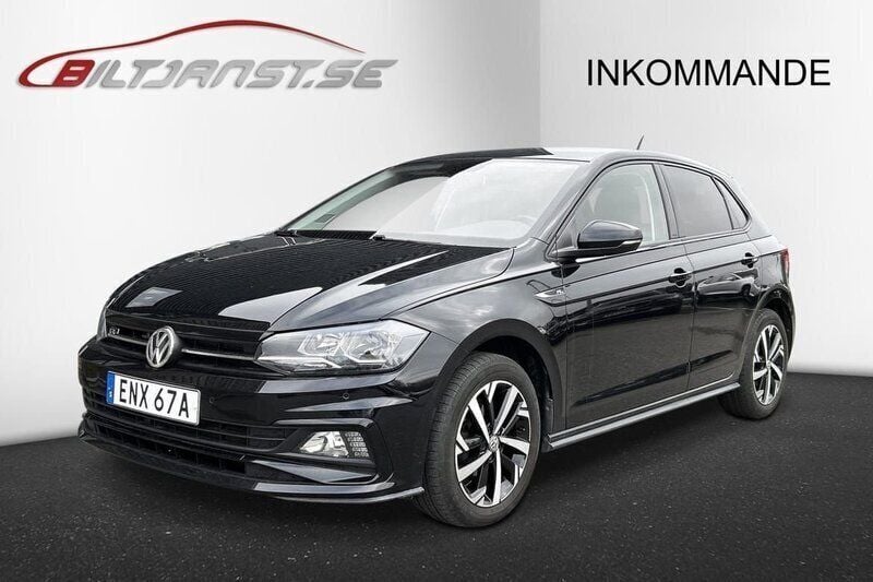 Svart Begagnad 2020 VW Polo R-line Halvkombi | 189 900 kr (Lite dyr) - Bild 1/4