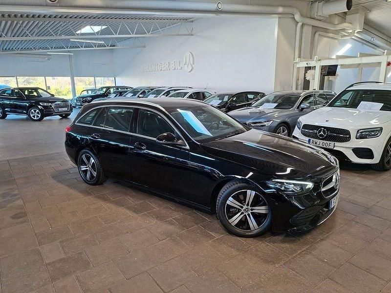 Begagnad Mercedes C200 Avantgarde 204 HK (150 kW) 2021 Svart Kombi