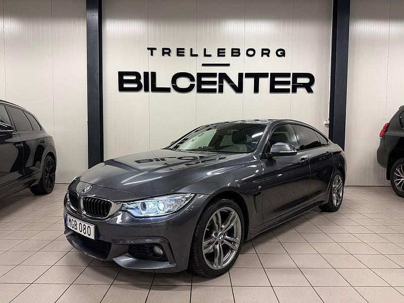 Grå Begagnad 2015 BMW 420 M Sport Sportkupé | 159 900 kr (Marknadspris) - Bild 1/4