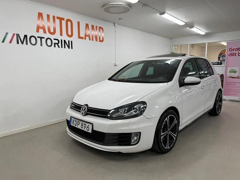 Vit Begagnad 2009 VW Golf VI GTD Halvkombi | 94 900 kr (Marknadspris) - Bild 1/4