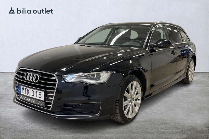 Svart Begagnad 2015 Audi A6 Kombi | 179 000 kr (Marknadspris) - Bild 1/4
