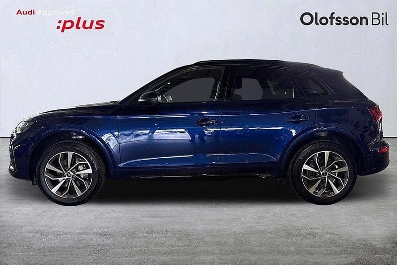 Blå Begagnad 2023 Audi Q5 Advanced Plus SUV | 484 900 kr (Marknadspris) - Bild 1/3
