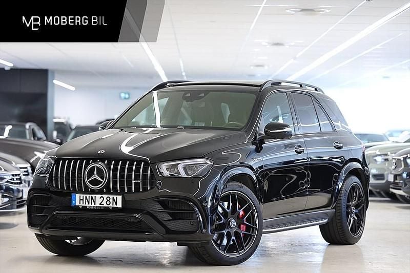 Svart Begagnad 2022 Mercedes GLE63 AMG AMG SUV | 1 149 500 kr (Superpris) - Bild 1/4
