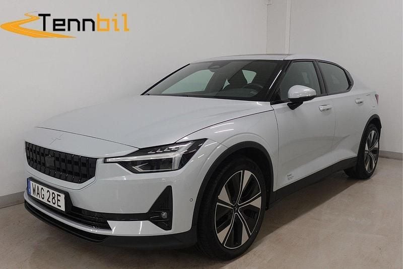 Silver Begagnad 2023 Polestar 2 Pilot Sedan | 344 500 kr (Marknadspris) - Bild 1/4