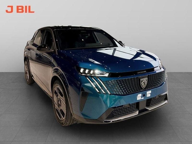 Blå Ny 2024 Peugeot e-3008 GTi SUV | 479 900 kr (Marknadspris) - Bild 1/4