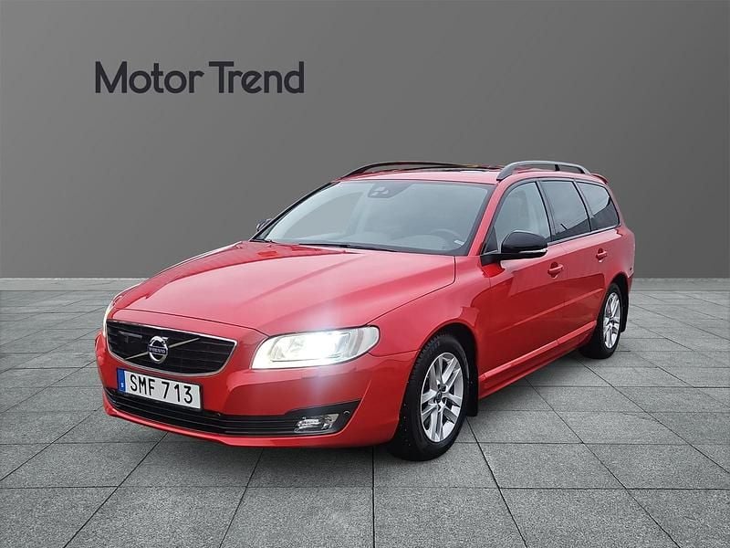 Röd Begagnad 2016 Volvo V70 Kombi | 191 000 kr (Dyr) - Bild 1/4