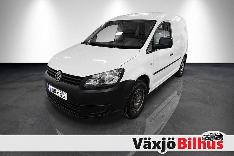 Vit Begagnad 2012 VW Caddy Minibuss | 89 900 kr (Lite dyr) - Bild 1/4