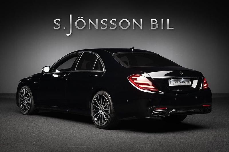 Begagnad Mercedes S560 AMG 551 HK (405 kW) 2018 Obsidiansvart metallic Sedan