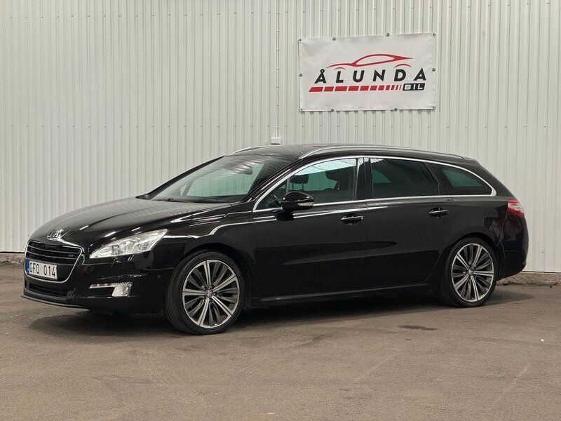 Mörkbrun Begagnad 2012 Peugeot 508 Kombi | 74 900 kr (Marknadspris) - Bild 1/4