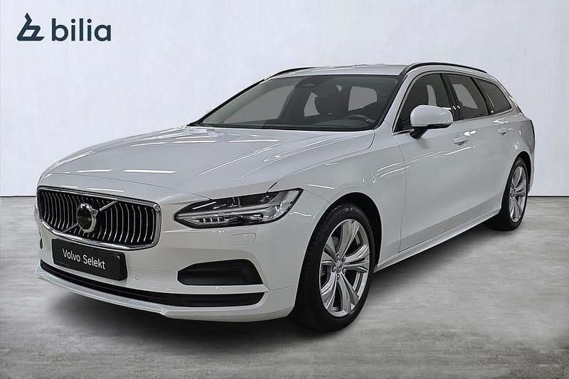 Vit Begagnad 2023 Volvo V90 Core Kombi | 364 000 kr (Superpris) - Bild 1/3