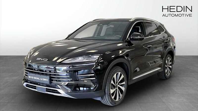 Svart (black) Ny 2025 BYD Seal U Boost SUV | 482 400 kr (Dyr) - Bild 1/4
