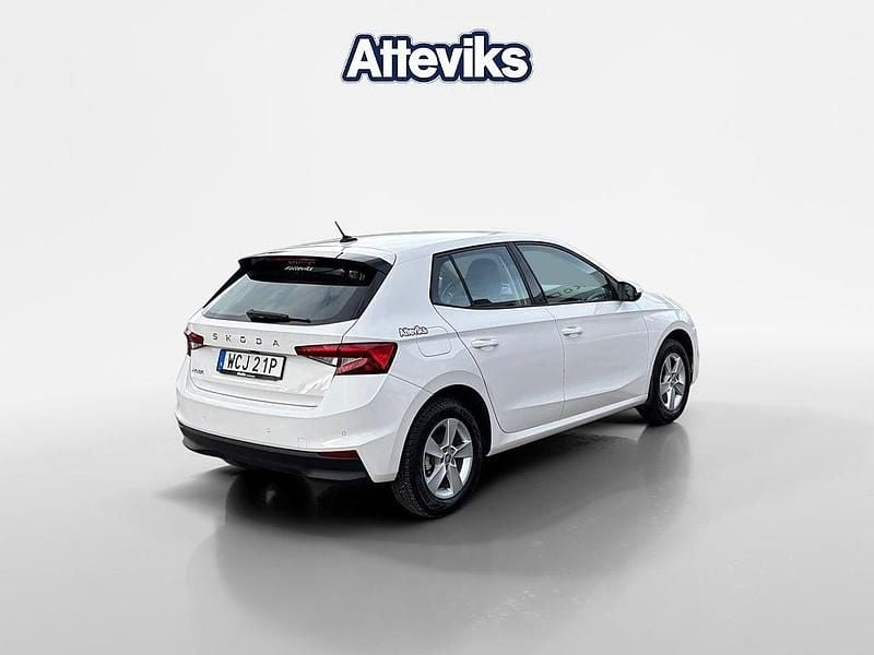 Begagnad Skoda Fabia 116 HK (85 kW) 2024 Vit Halvkombi