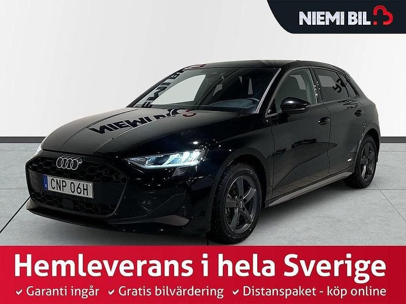 Svart Begagnad 2025 Audi A3 | 319 900 kr (Lite dyr) - Bild 1/3