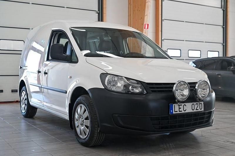 Begagnad VW Caddy 102 HK (75 kW) 2011 Vit Minibuss