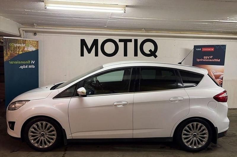 Vit Begagnad 2012 Ford C-MAX Titanium Minibuss | 69 900 kr (Marknadspris) - Bild 1/4