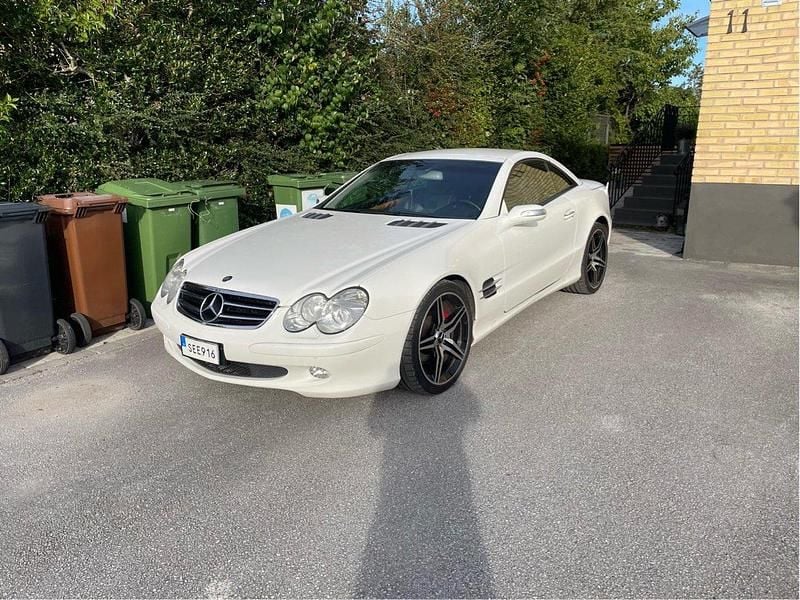 Vit Begagnad 2004 Mercedes SL500 Cab | 165 000 kr (Bra pris) - Bild 1/2