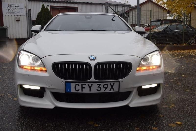 Begagnad BMW 650 M Sport 450 HK (330 kW) 2013 Vit Sportkupé