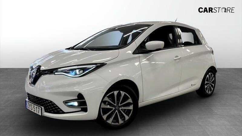 Vit Begagnad 2020 Renault Zoe Intens Halvkombi | 159 900 kr (Marknadspris) - Bild 1/4