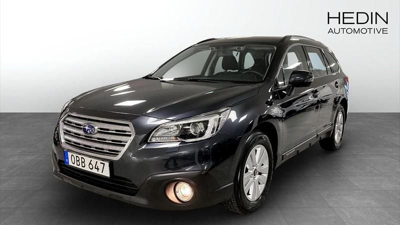 Mörkgrå (grey) Begagnad 2016 Subaru Outback SUV | 214 800 kr (Marknadspris) - Bild 1/4