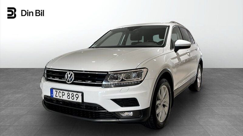 Vit Begagnad 2017 VW Tiguan SUV | 199 000 kr (Marknadspris) - Bild 1/4