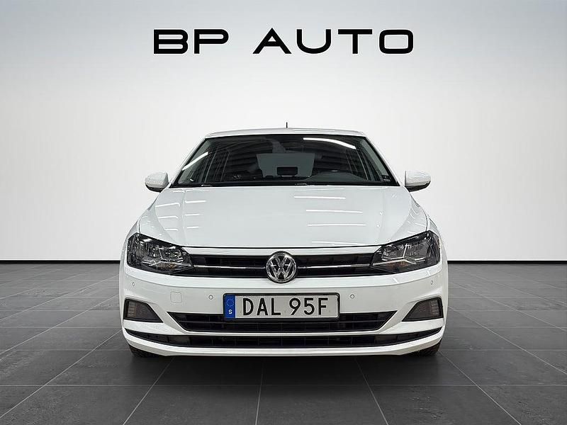 Begagnad VW Polo 95 HK (69 kW) 2019 Vit Halvkombi