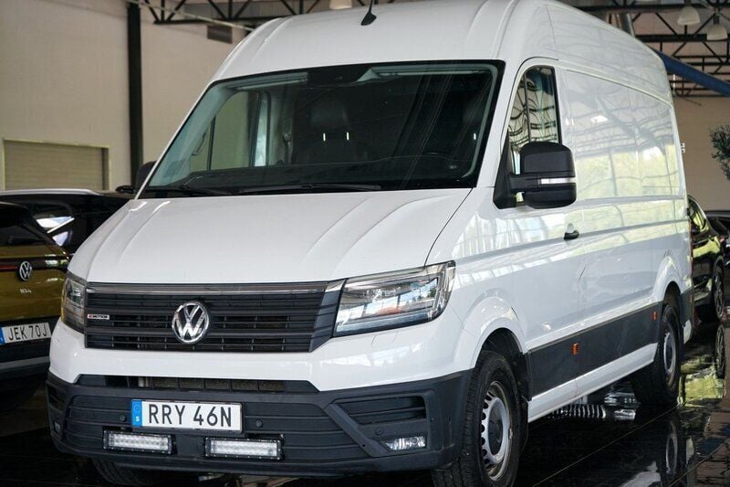 Vit Begagnad 2020 VW Crafter Van | 289 500 kr - Bild 1/4
