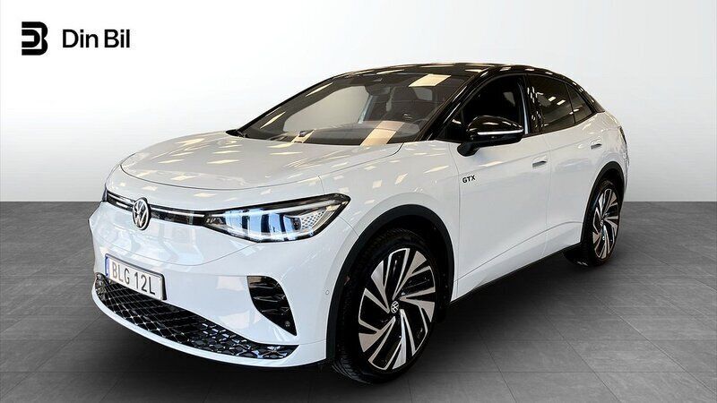 Vit (glacier white metallic) Begagnad 2023 VW ID.5 GTX SUV | 449 800 kr (Marknadspris) - Bild 1/4