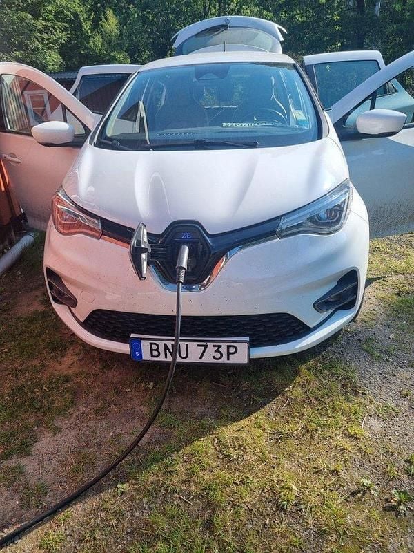 Vit Begagnad 2020 Renault Zoe Halvkombi | 127 000 kr (Marknadspris) - Bild 1/2