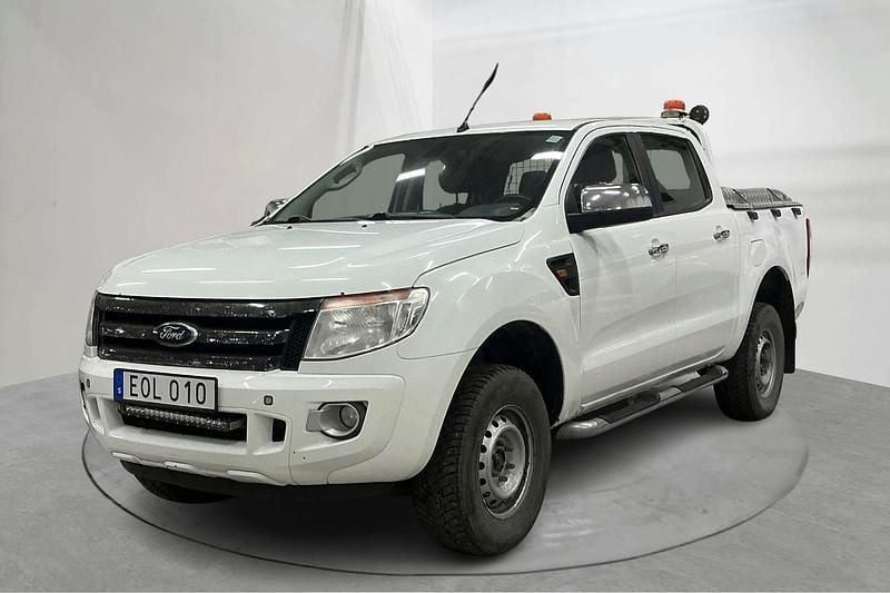Vit Begagnad 2015 Ford Ranger XLT Pickup | 149 000 kr (Superpris) - Bild 1/4