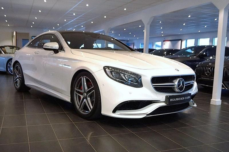 Vit Begagnad 2015 Mercedes S63 AMG AMG Sportkupé | 799 000 kr - Bild 1/4